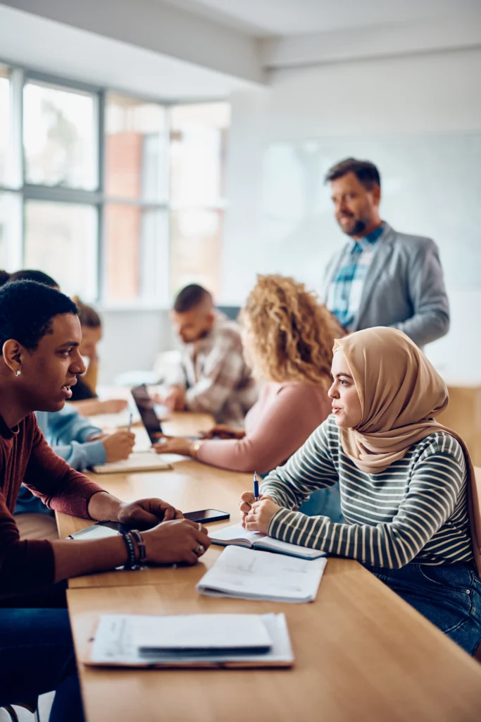 Diagrama de la arquitectura académica de MCA School